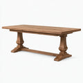 Esstisch 200 x 90 x 76 cm Holz Braun im Landhausstil